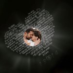 Personalised Micro-Carved Four Leaf Clover Bracelet Projection Bracelet for Her Mother's Day Birthday Gift