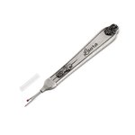 Gepersonaliseerd Retro Flora Patroon Gegraveerd Naad Ripper Gereedschap met Naam Verjaardagscadeau voor Kleermaker Handwerkliefhebber