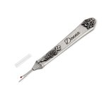 Gepersonaliseerd Retro Flora Patroon Gegraveerd Naad Ripper Gereedschap met Naam Verjaardagscadeau voor Kleermaker Handwerkliefhebber