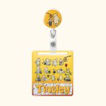 Personalized Acrylic Classic Winnie the Pooh ID Badge Holder Gift for Teacher Doctor Nurse