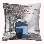 Henkilökohtainen Kun saamme elämämme loppuun yhdessä minulla oli sinut ja sinulla oli makuuhuoneen sisustus isovanhemmille isä äiti lahja