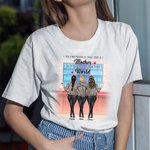 Personlig Mamma Bästa Kärlek Döttrar För Evigt Shopping Tillsammans T-shirt