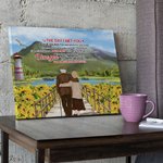 Henkilökohtainen I Love You Forever Auringonkukka Loma Lokki Juliste Kehyksetön maalaus Syntymäpäivä Ystävänpäivä Seinä sisustus