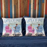 Henkilökohtainen sinun ja minun saimme tämän kauniin maiseman jäävuori heittää tyynyn kansi syntymäpäivälahja olohuoneeseen