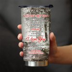 Vaso Personalizado Pareja Vieja Escena de Nieve Invierno Confesión Sincera 20oz Vaso de Cumpleaños para Bebidas Calientes y Frías