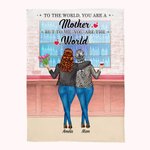 Coperta personalizzata per la festa della mamma: 