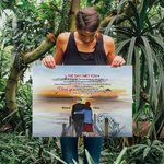 Henkilökohtainen I Love You Forever Old Couple Sunset Poster Kehyksetön maalaus Joulu Ystävänpäivä Syntymäpäivä Room Decoration