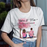 Personnalisé vous et moi Couple We Got This Love Tree T-shirt Saint Valentin Basic T-shirt unisexe