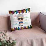 Crayones de Colores Personalizados Regalo de Vuelta al Cole Declaración Niño Imagen Funda Almohada Sofá Decoración