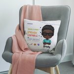 Gepersonaliseerd School Seizoen Meisje Jongen Nieuw Schoolleven Kussenhoes voor de Woonkamer