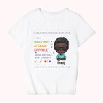 Personalized Capable Brave Smart Kid Campus Life Girl Boy Back to School Gift Kid T-shirt School Season  Home