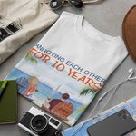 Personalizado Molesto Unos a Otros Durante Años Pareja Vacaciones Camiseta Viaje Regalo