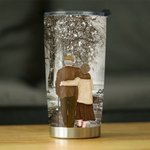 Coppia di anziani personalizzata You Are The Only One Winter Snow 20oz Tumbler Birthday per bevande calde e fredde