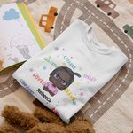 Personalisiertes T-Shirt mit verschiedenen Grüßen für den Schulanfang, Mädchen, Junge, Kind, Abschlussgeschenk