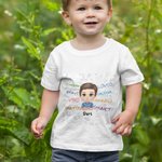 Personalized New Semester Begins School Graffiti Wall Girl Boy Kid T-shirt  Graduation  Daily Wear