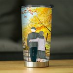 Personalized No Matter How Old We Get I Love You Couple 20oz Tumbler for Hot and Cold Drinks Birthday Christmas Gift