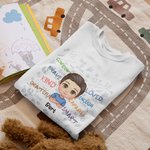 Personalized New Semester Begins School Graffiti Wall Girl Boy Kid T-shirt  Graduation  Daily Wear