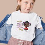 Personalizzato amato e gentile bambino ragazza ragazzo stagione scolastica bambino T-shirt stagione scolastica usura quotidiana