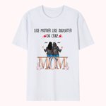 Personifierad Like Mother Like Daughters Sisters Shopping Love T-shirt Mors dag