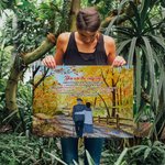 Personalised You Are My Only One Old Couple Fallen Leaves Poster Frameless Painting Valentine's Day Christmas Decorative Painting