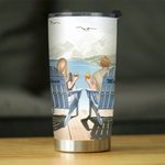 Personalisierter You and Me We Got This Couple on Chairs Iceberg View 20oz Tumbler Valentinstagsgeschenk für den täglichen Gebrauch