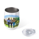 Personalised Love Between A Mother And Daughter Is Forever Wine Tumbler Vacuum Insulated Suitable for Hot and Cold Liquids Mother's Day Gift