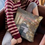 Personalized To my Wife I Wish I Could Turn Back The Clock  Throw Pillow Sofa Living Room Decor