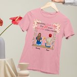 Cadeau d'anniversaire de t-shirt personnalisé pour couple Swing Love pendant de nombreuses années