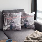 Personalized To My Wife I Wish I Could Turn Back The Clock Couples Wife and Husband Throw Pillow Cover