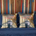 Personalized To my Wife I Wish I Could Turn Back The Clock  Throw Pillow Sofa Living Room Decor