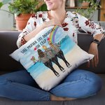 Personalised Like Mother Like Daughter Oh Crap Throw Pillow Cover Mother's Day Gift for Living Room