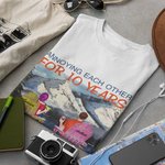 Personalisiertes We're Going Strong Snow Mountain Paar Urlaub T-Shirt für Ehemann und Ehefrau Paar Geschenk