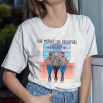 Personalisiertes Mutter-Tochter-Best-Mama-Shop-Einkaufs-T-Shirt-Geschenk