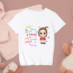 Gepersonaliseerd Meisje Jongen Eerste Schooldag Teken Terug naar School Gift Kid T-shirt Graduation Daily Wear