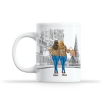 Personalisiert wie Mutter wie Töchter Oh Crap Shopping weiße Keramiktasse als Geschenk zum Muttertag