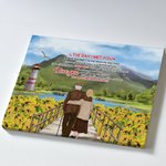 Henkilökohtainen I Love You Forever Auringonkukka Loma Lokki Juliste Kehyksetön maalaus Syntymäpäivä Ystävänpäivä Seinä sisustus