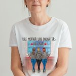 Personalisiertes Mutter-Tochter-Best-Mama-Shop-Einkaufs-T-Shirt-Geschenk