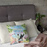 Personlig strandutsikt Kom bara ihåg om vi blir fångade jag är döv och du talar inte engelska kasta kuddeöverdrag vänskap gåva soffa dekor