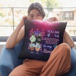 Personalizzato You're the She to My Nanigans Best Friends BFF Throw Pillow Cover Friend Gift per il soggiorno