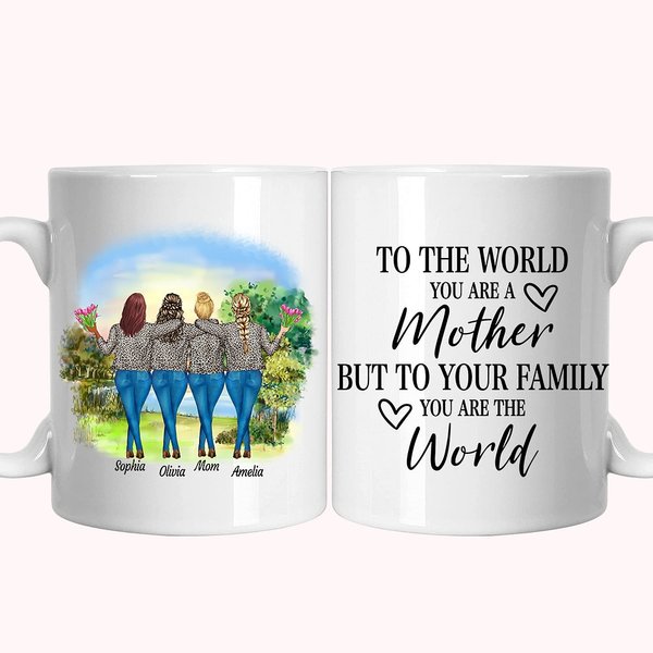 Mother White Ceramic Mug Mothers Day Gifts