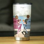 Personalized Together Since This Couple on Chairs Iceberg View 20oz Tumbler Couple Gift Daily Use