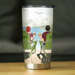 Gepersonaliseerde I'm Keeping You Forever Yours Iceberg Bekijk dit paar op stoelen 20oz Tumbler Couple Gift dagelijks gebruik