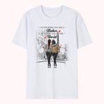 Personifierad Enbart Bästa Mamma Dotter Tillsammans med City Walk T-shirt Sport