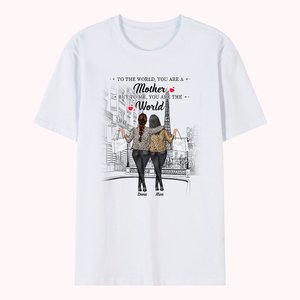 Personalisierte One and Only Best Mom Daughter, begleitet von City Walk T-Shirt Sport