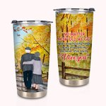 Personalized No Matter How Old We Get I Love You Couple 20oz Tumbler for Hot and Cold Drinks Birthday Christmas Gift