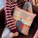 Personalisierter I Love You Egal wie alt wir bekommen romantische Liebesgeschichte Kissenbezug für Wohnzimmer