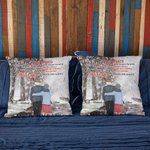 Personalisierte Ich liebe dich für immer und immer Großeltern Winter Schnee werfen Kissen Abdeckung Frau Ehemann Home Decoration