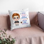 Personalisiertes Geschenk für Mädchen und Jungen, neues Semester, erster Schultag, Kissenbezug, Schuljahreszeit, Schlafzimmerdekoration