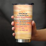 Gepersonaliseerde Love Last Forever Sunset Confession 20oz Tumbler Valentijnsdag voor warme en koude dranken