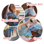 Coperta personalizzata per la festa della mamma: 